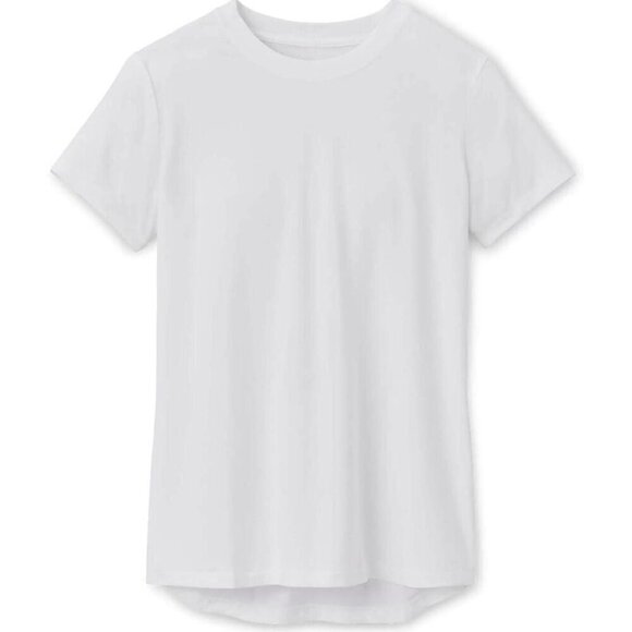 New Peter Millar Women's White Lunar Performance UPF 50+ T-Shirt NWT Small - Picture 5 of 11